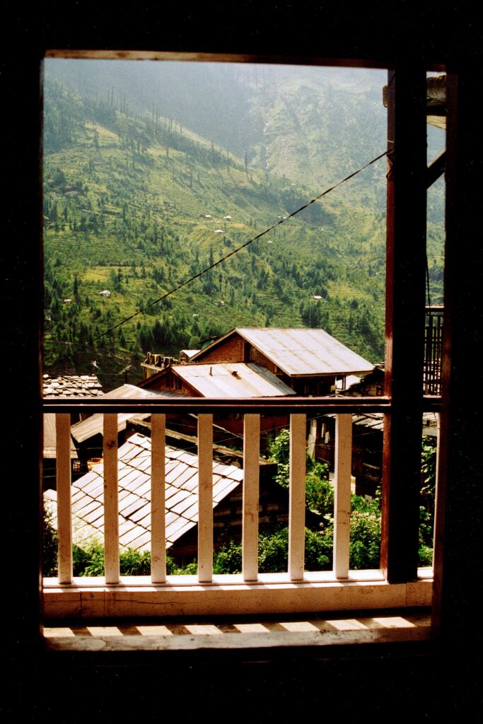 Window Looking to Manali
